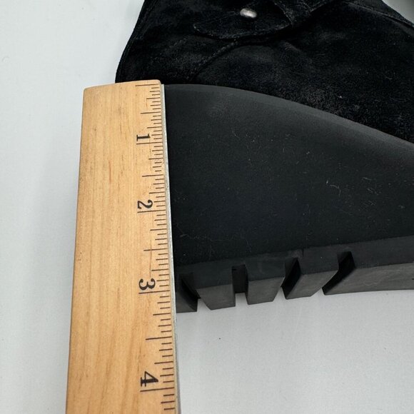 Eileen Fisher Tinker Wedge Bootie in Suede Black Woman size 10 - Picture 9 of 13